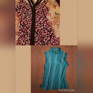 Set Of Two Cute Summer Tops - NWOT